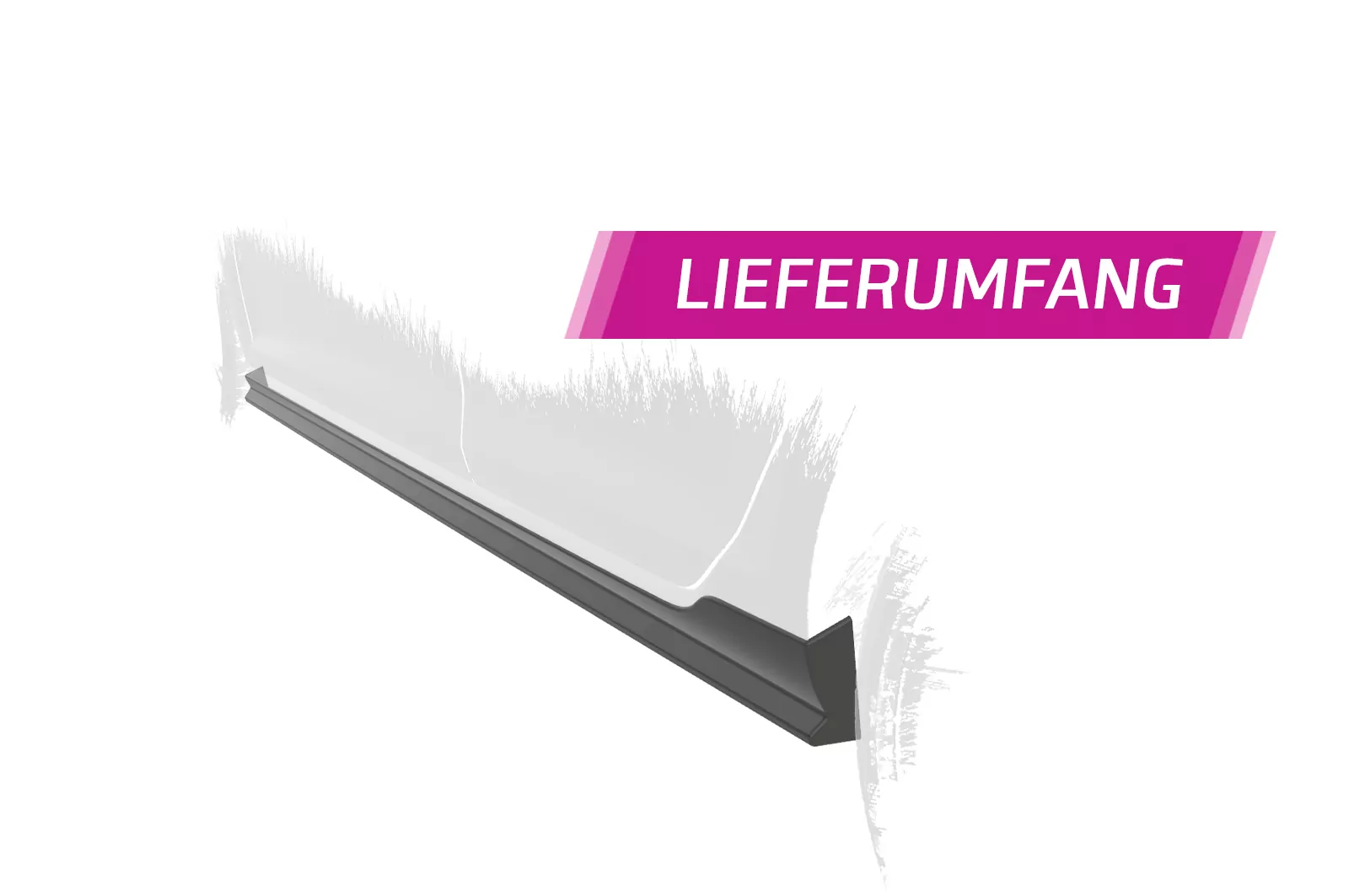 Seitenschweller für VW Golf 7 (Typ AU) SS487 Schwarz Strukturiert