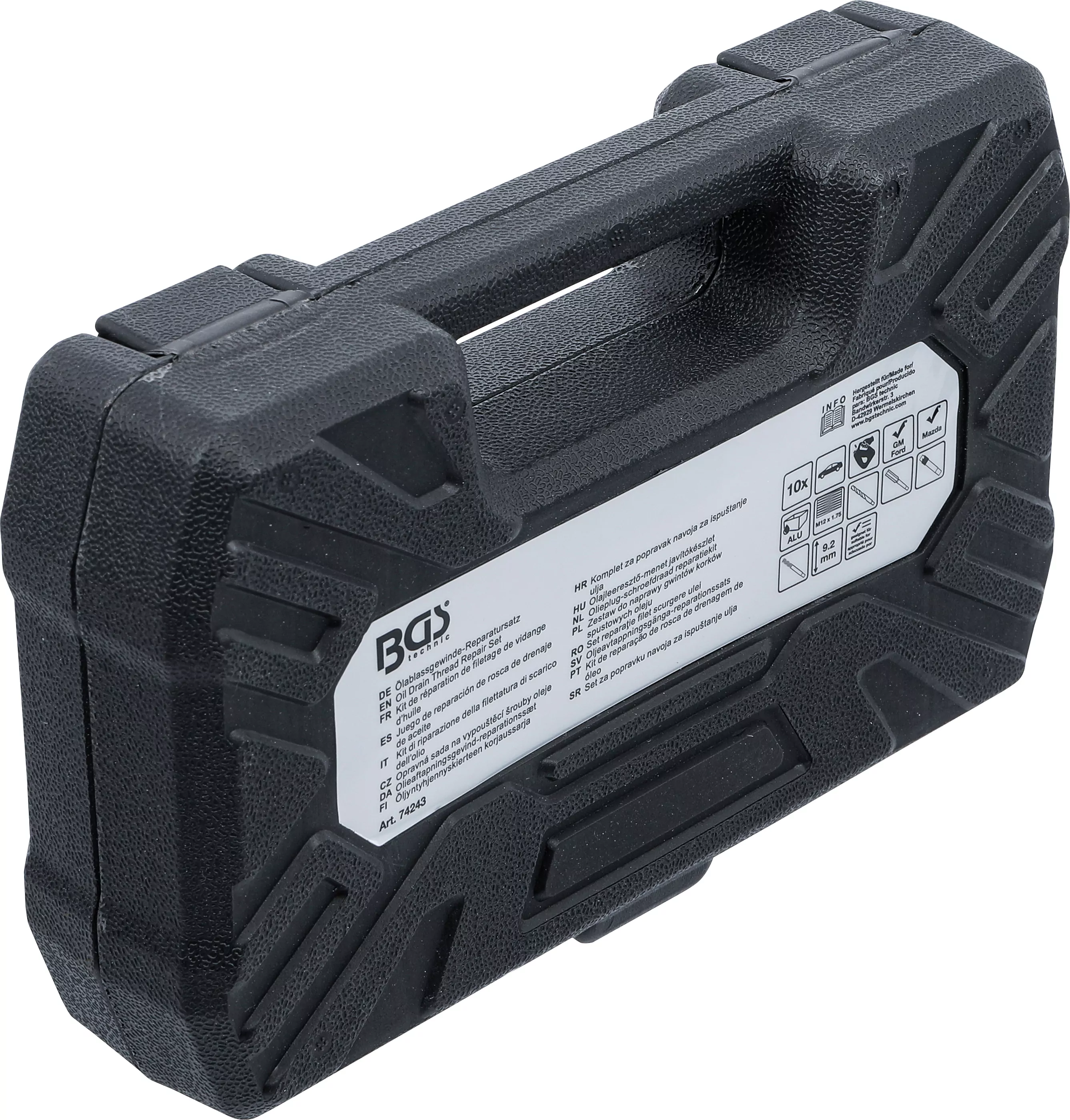 Reparatursatz für Öl-Ablass-Gewinde | für Aluminium-Ölwannen | M12 x 1,75 mm