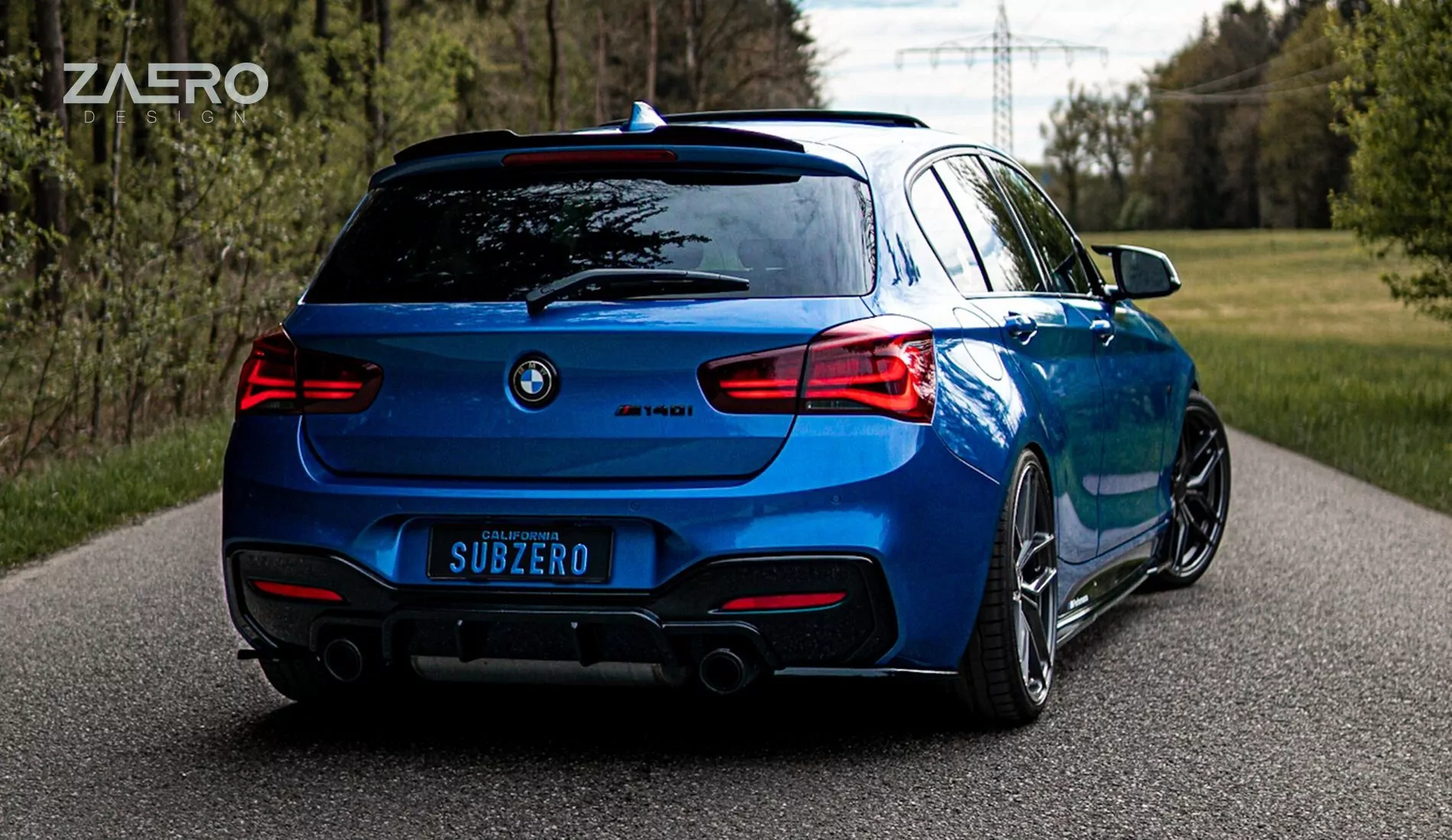 EVO-3 Body Kit für BMW 1er F20 | F21 - M135i & M140i inkl. Heckspoiler & Diffusor Erweiterung (M-Paket LCI)