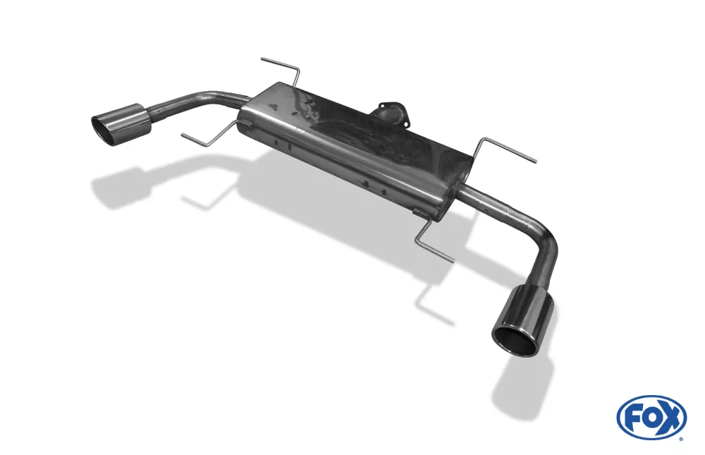 Mazda 6 - GJ Limousine  Endschalldämpfer quer Ausgang rechts/links - 1x100 Typ 16 rechts/links