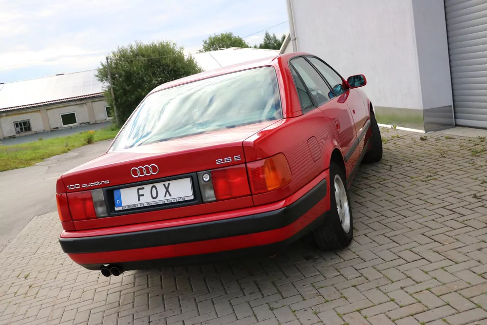 Audi 100/A6 quattro Typ C4  Endschalldämpfer - 2x70 Typ 14