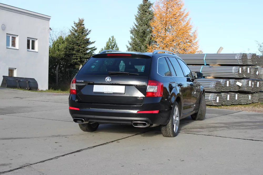 Skoda Octavia 5E 4x4  Endschalldämpfer rechts/links - 220x80 Typ 49 rechts/links