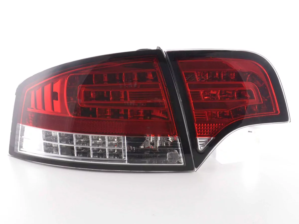 LED Rückleuchten Set Audi A4 Limousine Typ 8E Bj. 04-07 rot/klar