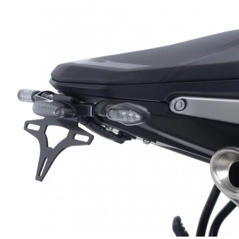 R&G Premium Kennzeichenhalter mit Hitzeschutz für Blinker KTM Duke 790 2018- / Duke 890 R 2020-