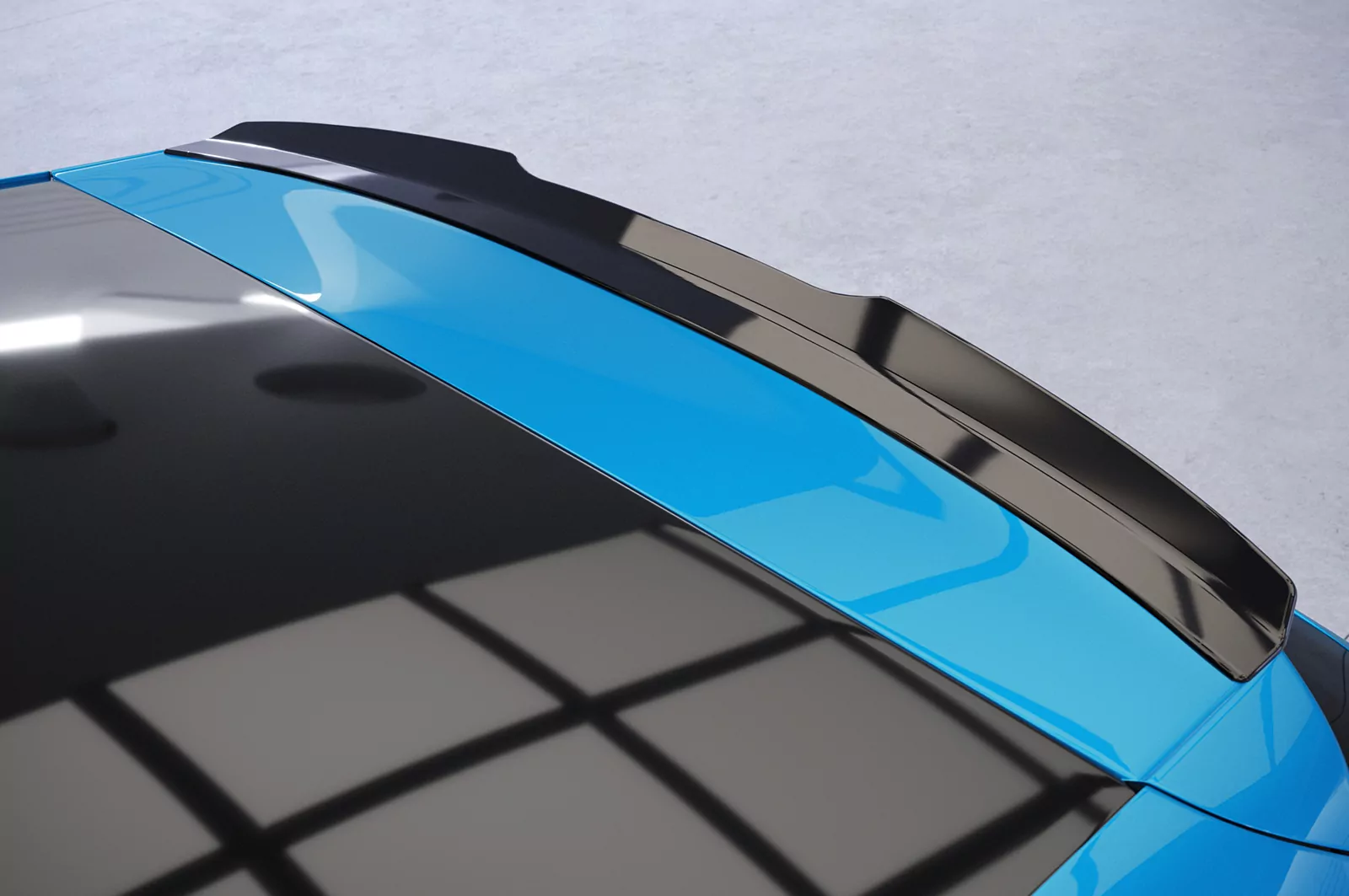 Heckflügel mit ABE für Seat Leon III (Typ 5F) HF632 Strukturiert (schwarz matt)