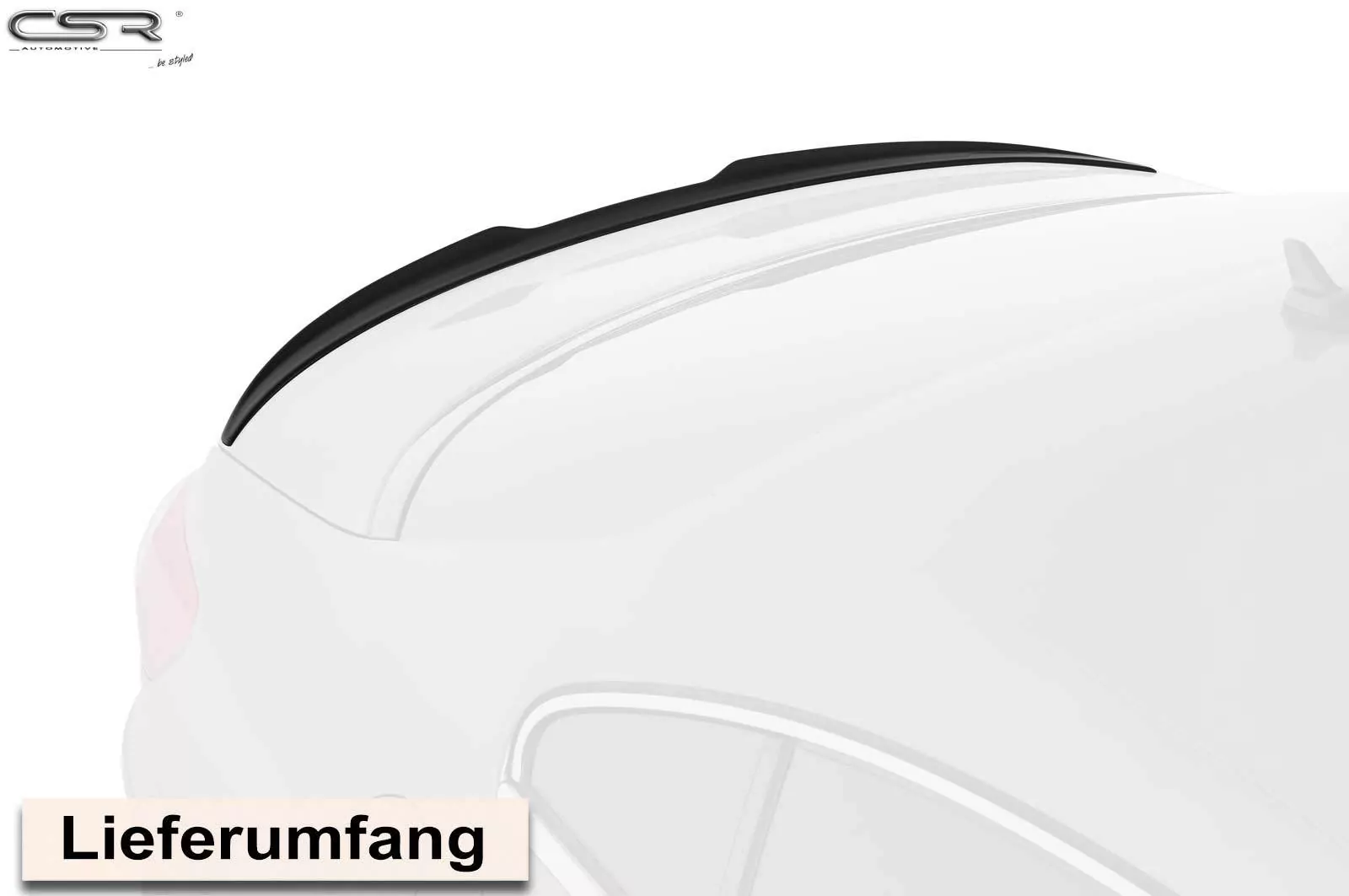 Heckflügel mit ABE für VW Passat CC HF591-M Carbon Look (matt)