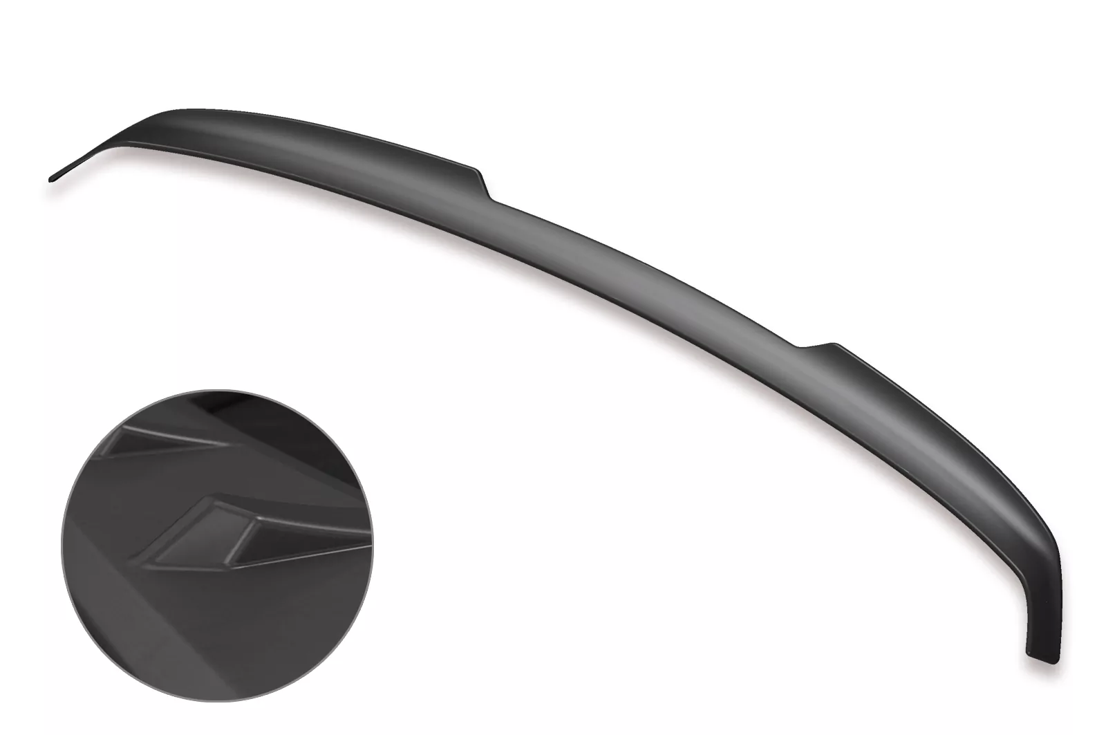 Heckflügel mit ABE für VW Golf 7 Variant Lackierfreundlich (schwarz matt)