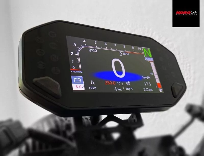 KOSO RX-4 Unlimited Multifunction TFT Meter - Universal Version