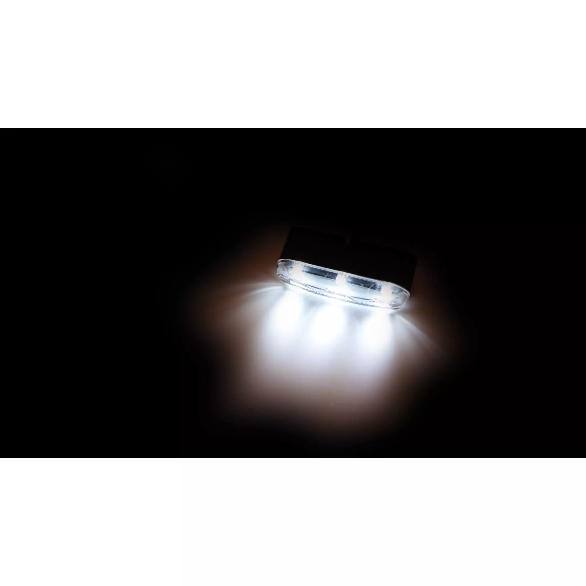HIGHSIDER smart LED Parking Light Black Tri-LED, With Holder And Self-Adhesive Foil, 12V (1pc)