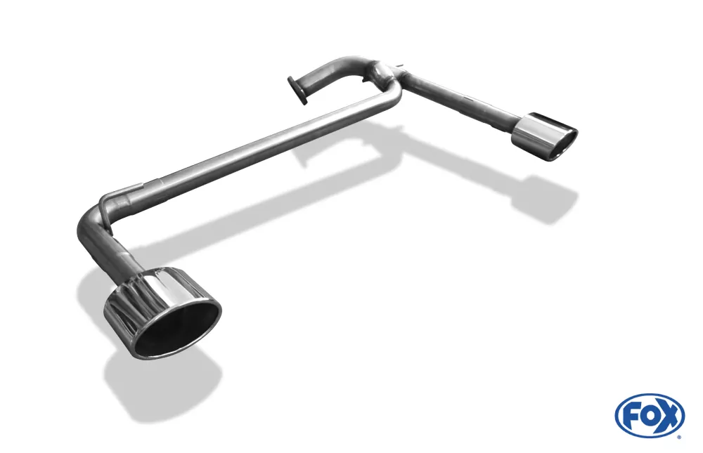 Hyundai Santa Fé 4x4 - DM  Endrohrsystem rechts/links - 140x90 Typ 44 rechts/links