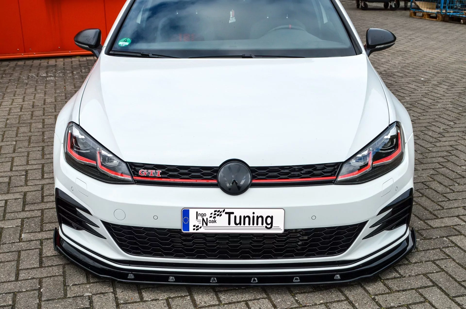 Spoilerschwert Frontspoiler mit Wing für VW Golf 7 GTI TCR