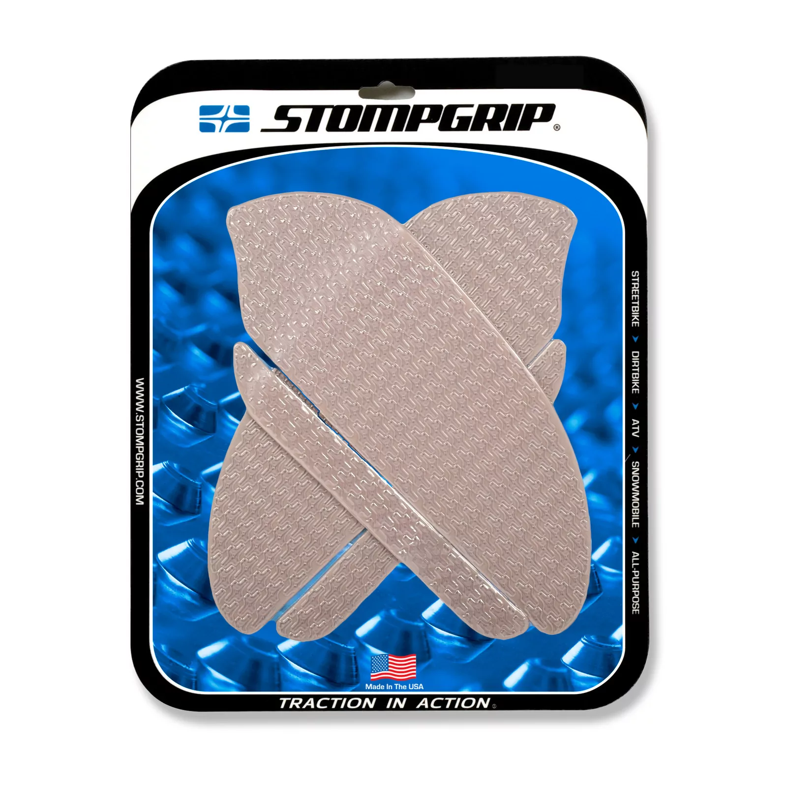Stompgrip Traction Pad Icon für Honda CBR600 RR 07-12 Klar