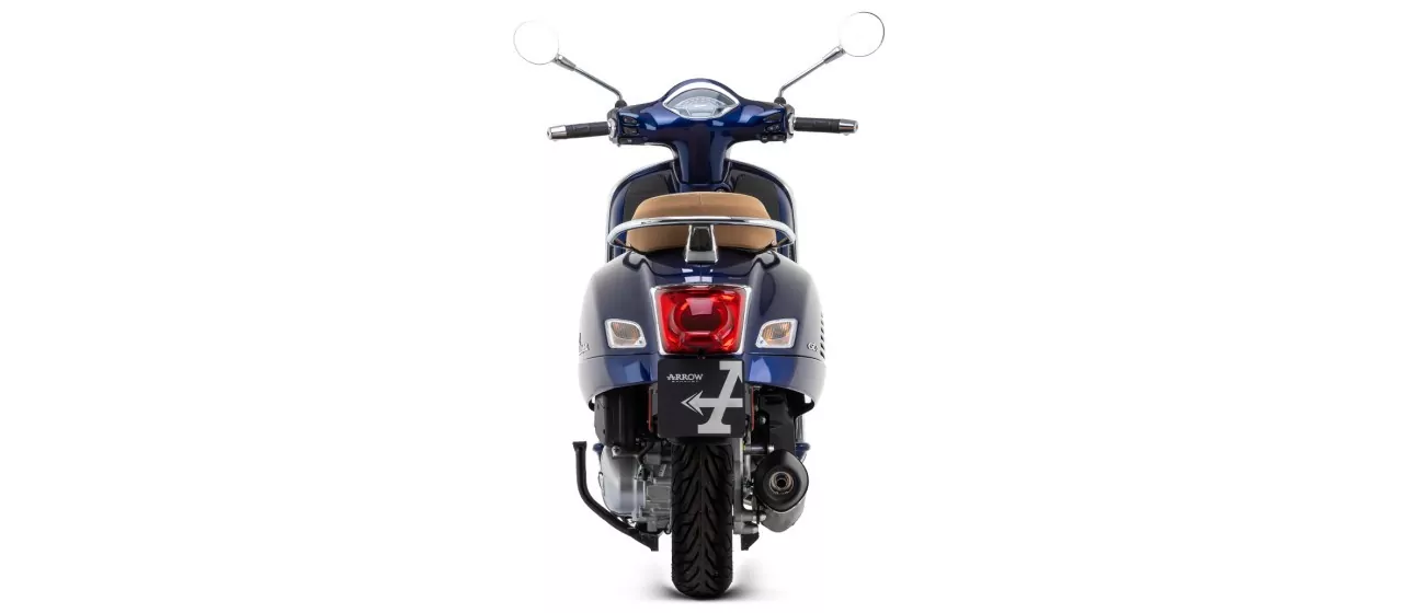 Arrow Urban Aluminium Schwarz PIAGGIO VESPA GTS 125 21-23