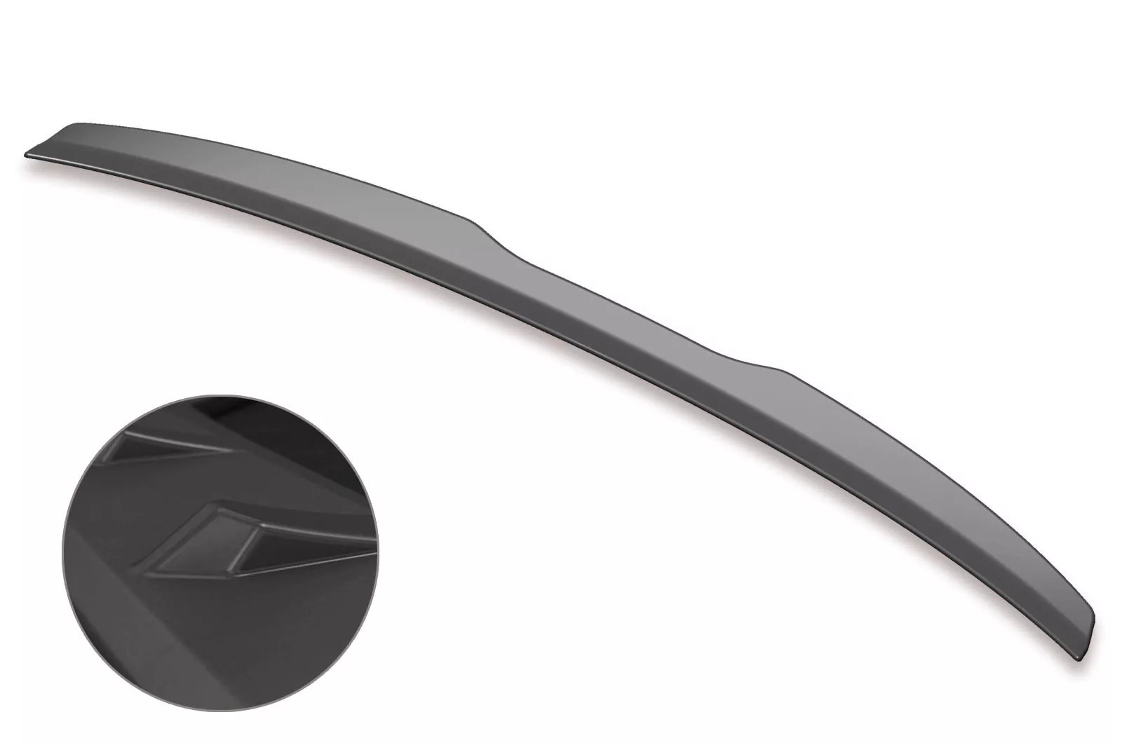 Heckflügel mit ABE für VW Passat B6 Typ 3C Lackierfreundlich (schwarz matt)