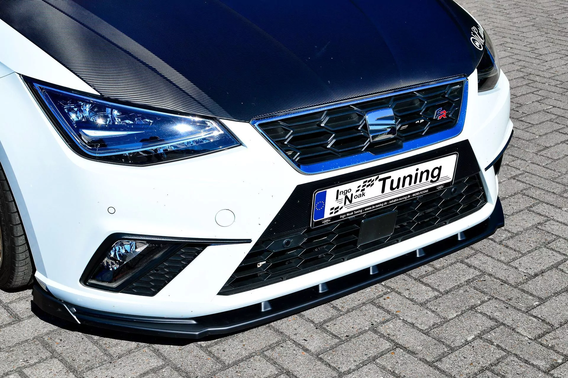 Frontspoiler Cuplippe mit Wings Seat Ibiza 6F KJ Vorfacelift