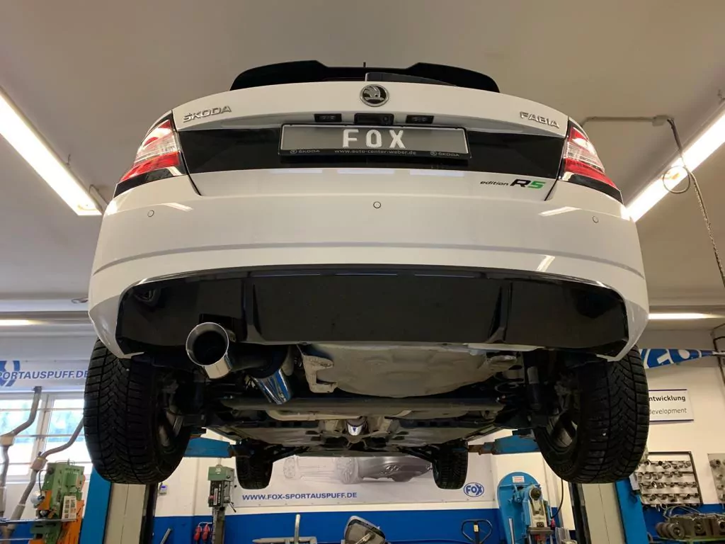 VW Golf VII Facelift starre Hinterachse  Vorschalldämpferersatzrohr für Modelle ohne OPF