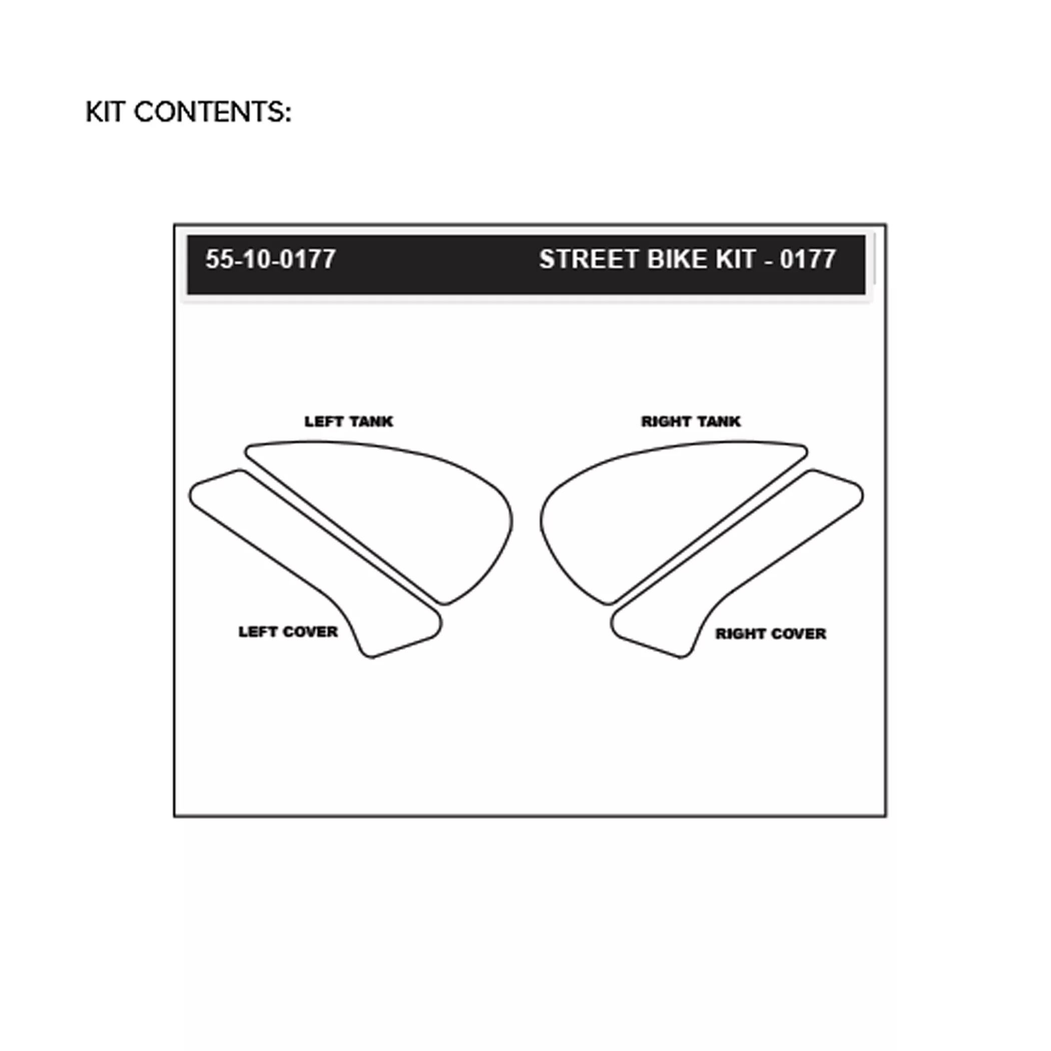 Stompgrip Traction Pad Volcano für Honda CBR1000 RR 20-22 Klar