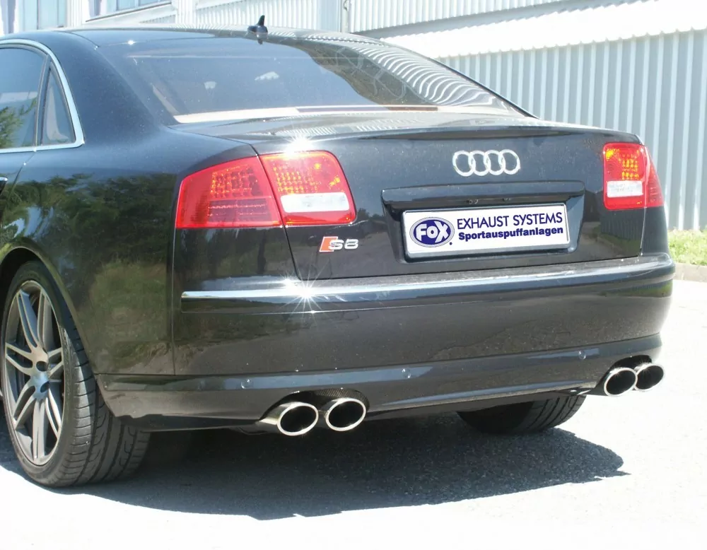 Audi S8 - 4E  Endschalldämpfer rechts/links - 2x115x85 Typ 32 rechts/links