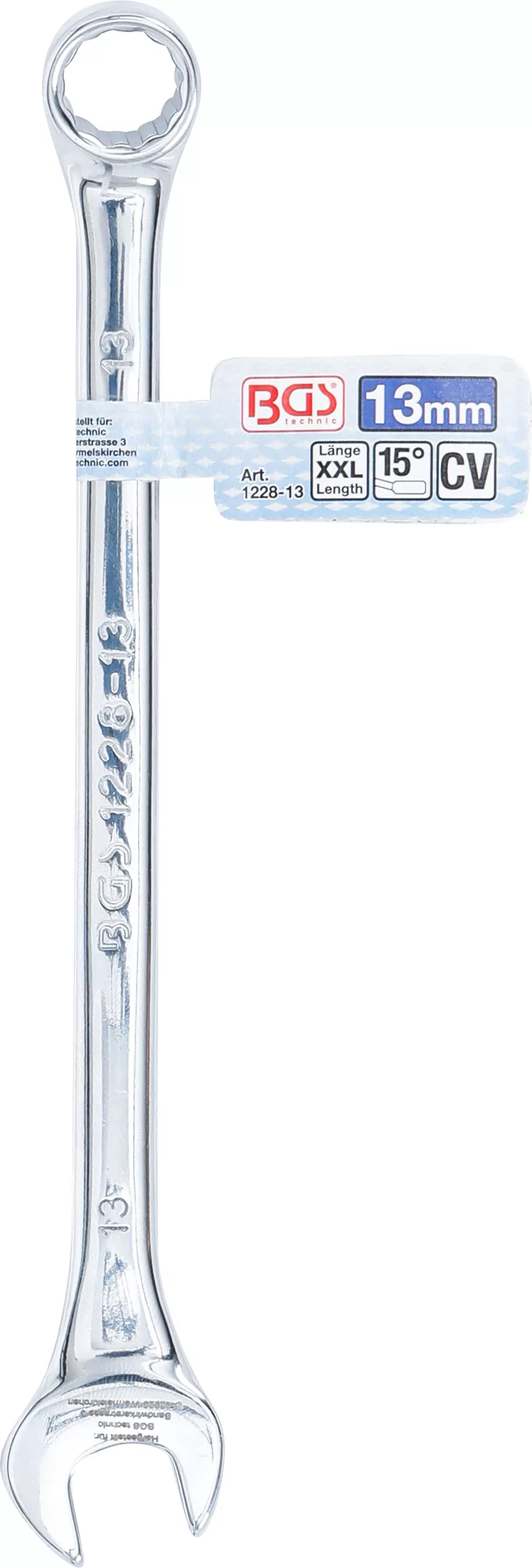 Maul-Ringschlüssel | extra lang | SW 13 mm