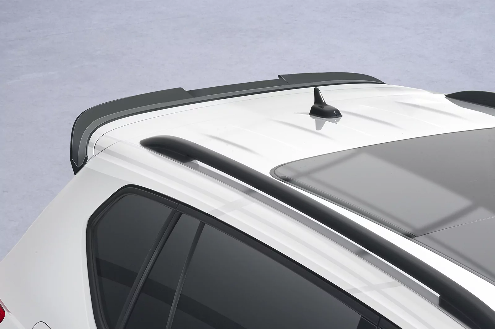 Heckflügel mit ABE für Seat Tarraco FR HF927 Schwarz Strukturiert