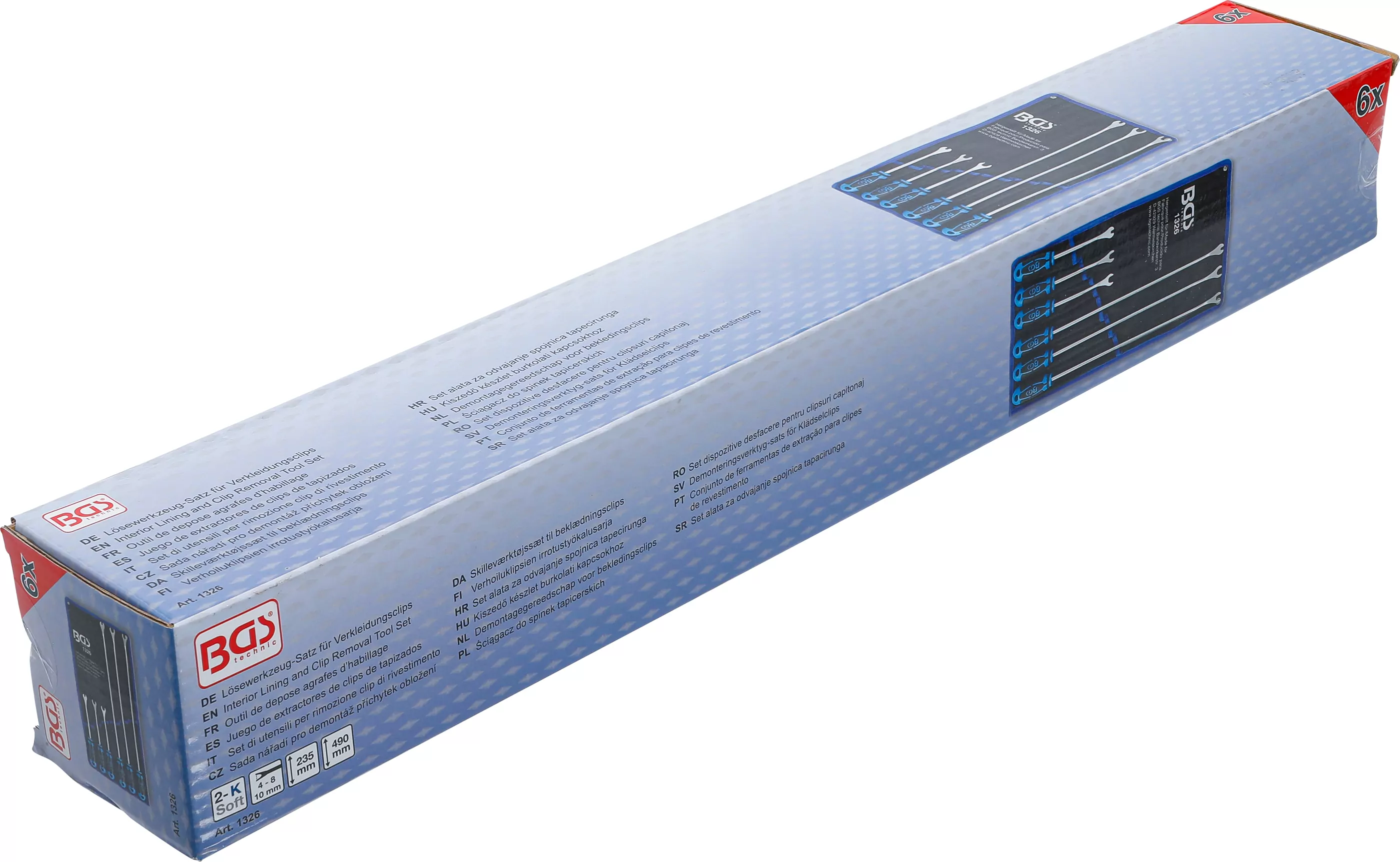 Lösewerkzeug-Satz für Verkleidungsclips