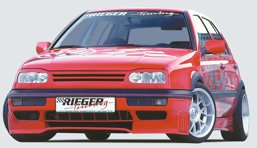 Rieger Grill für VW Golf 3 - Kombi   carbon optik