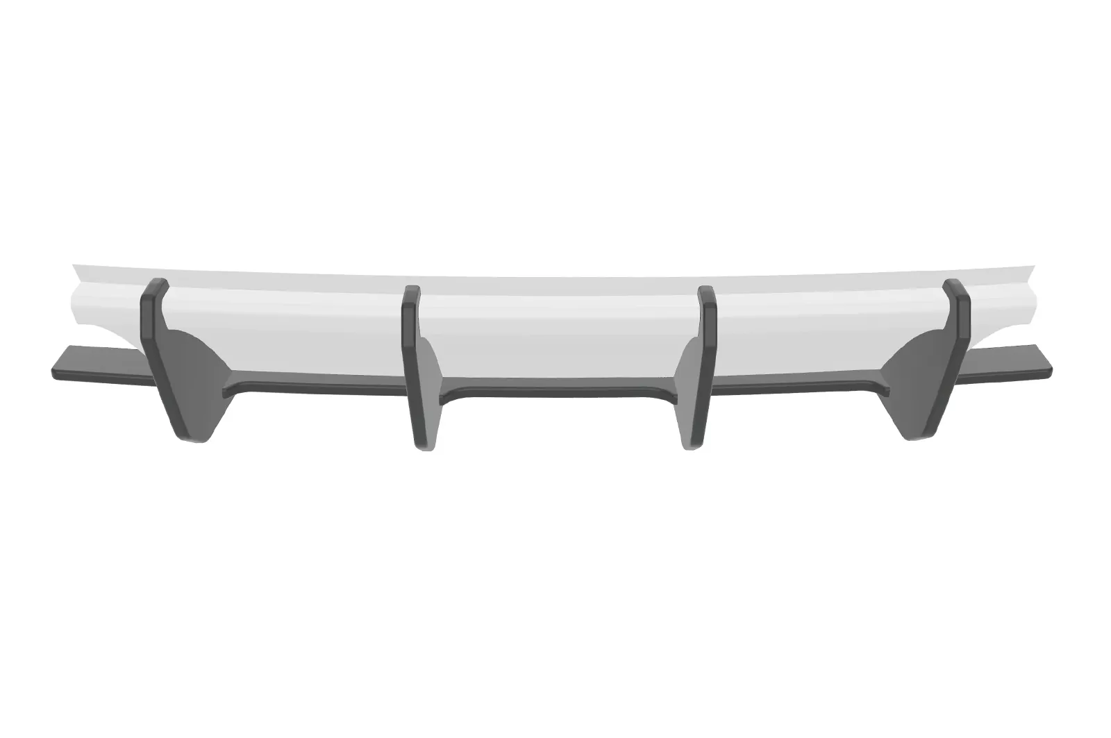 Racing Diffusor / Heckansatz für VW Golf 6 (Typ 1K) GTI HA335