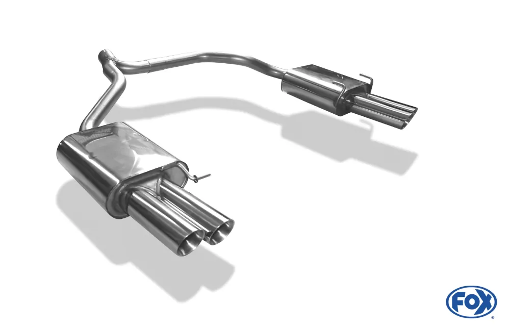 Skoda Octavia Typ 1Z RS inkl. Facelift  Endschalldämpfer rechts/links - 2x76 Typ 25 rechts/links