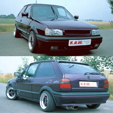 K.A.W. PlusKit Sportfahrwerk für Volkswagen Polo 1-3 (86/86C) ab 03/1975 bis 09/1994