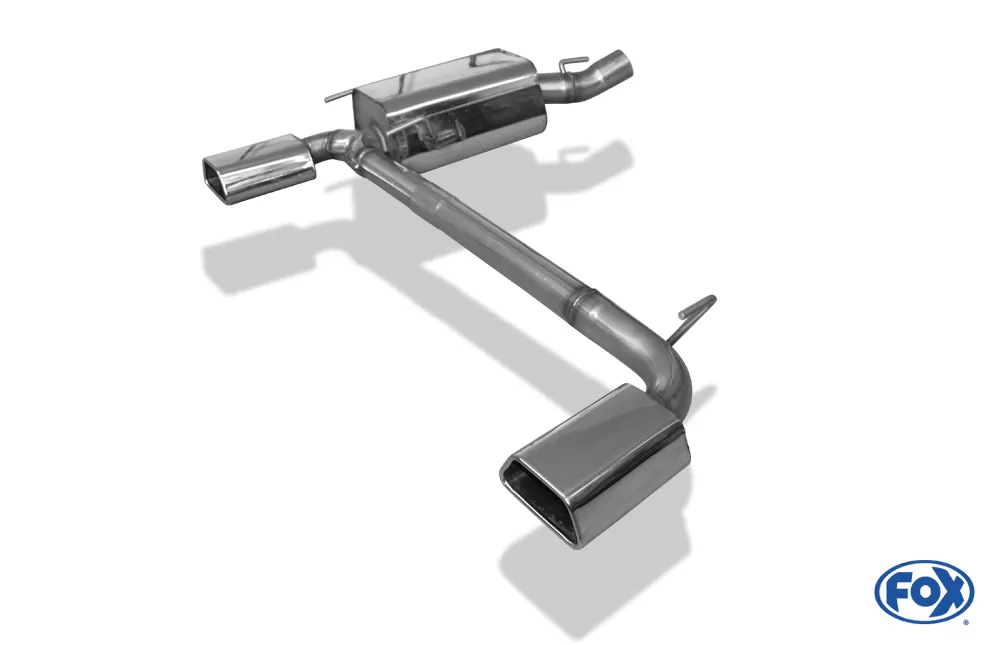 Opel Zafira B OPC  Endschalldämpfer Ausgang rechts/links - 142x78 Typ 61 rechts/links