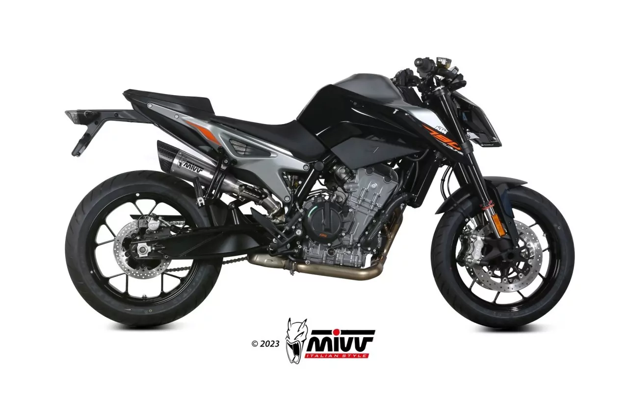 MIVV X-M5 Titan Schwarz KTM 790 DUKE 18-20 - 790-890 DUKE 23-