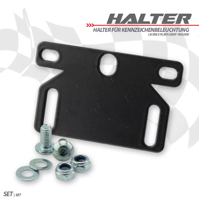 Halter für Kennzeichenbeleuchtung z.B. "Nice" Typ4