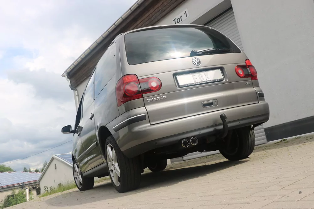 Ford Galaxy WGR/ VW Sharan 7M  Endschalldämpfer - 2x80 Typ 64