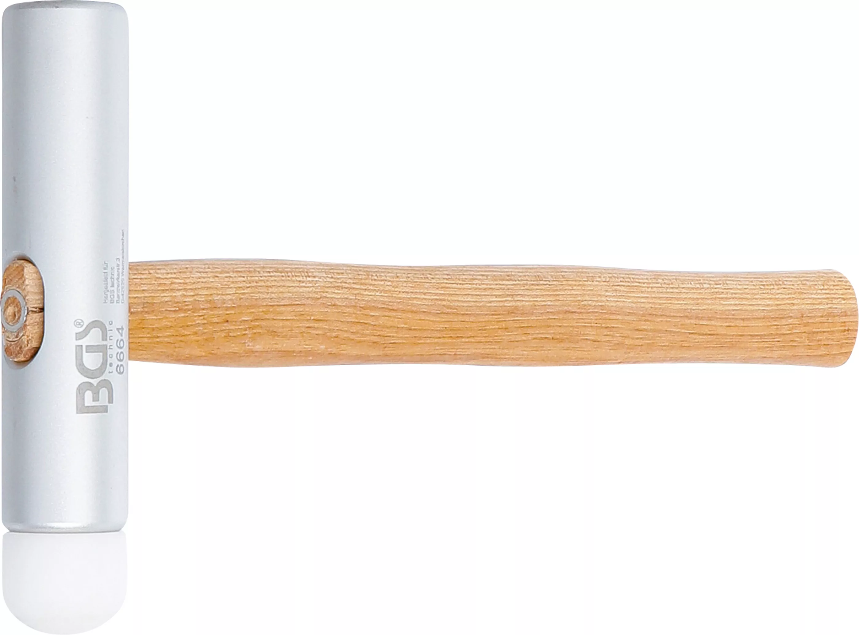 Aluminium-Kunststoffhammer | extra langer Kopf | Ø 30 mm | 300 g