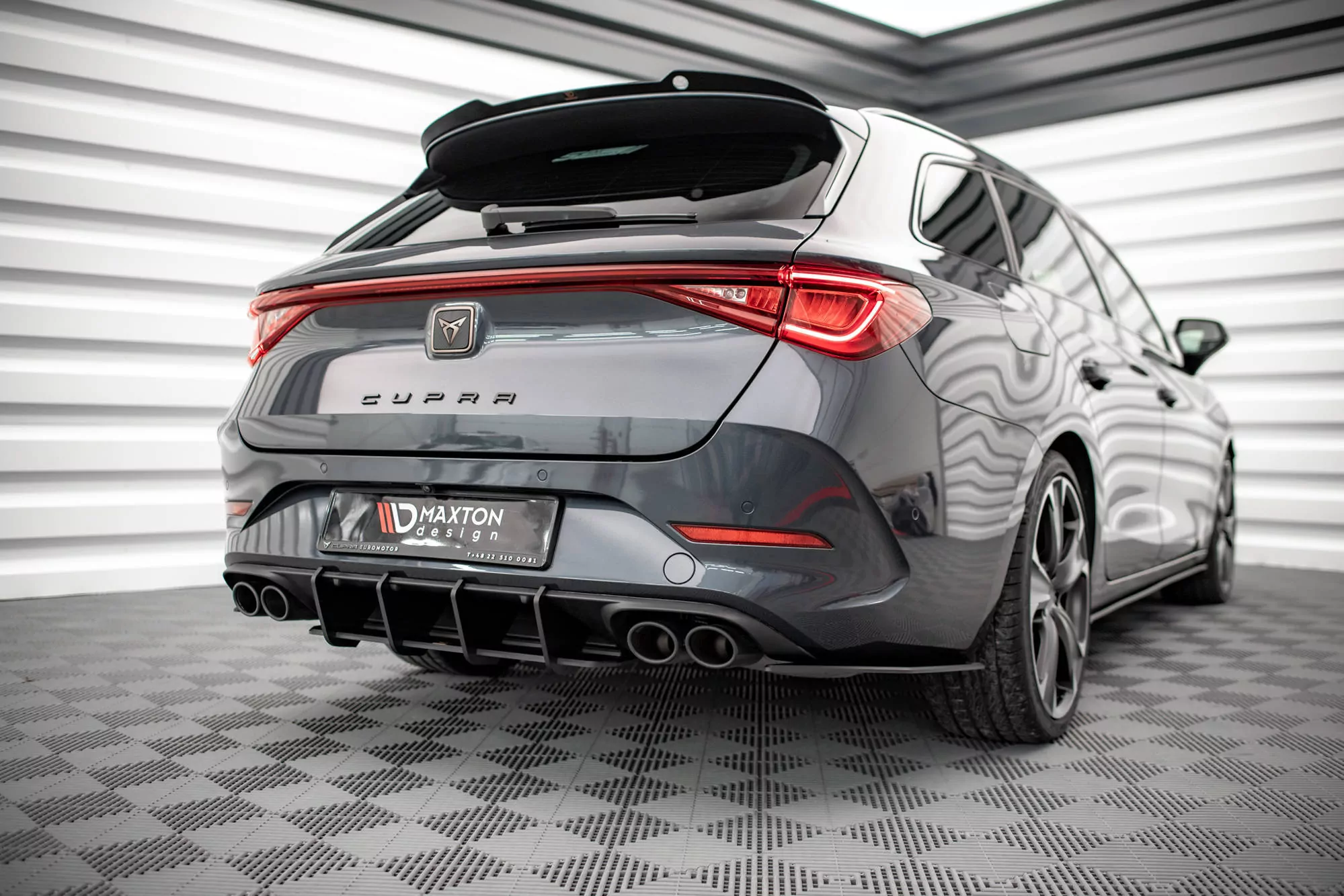 Street Pro Heckschürze Für Cupra Leon ST Mk1