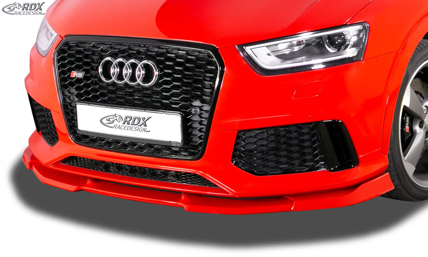 RDX Frontspoiler VARIO-X für AUDI RS Q3 8U (2013-2018) Frontlippe Front Ansatz Vorne Spoilerlippe