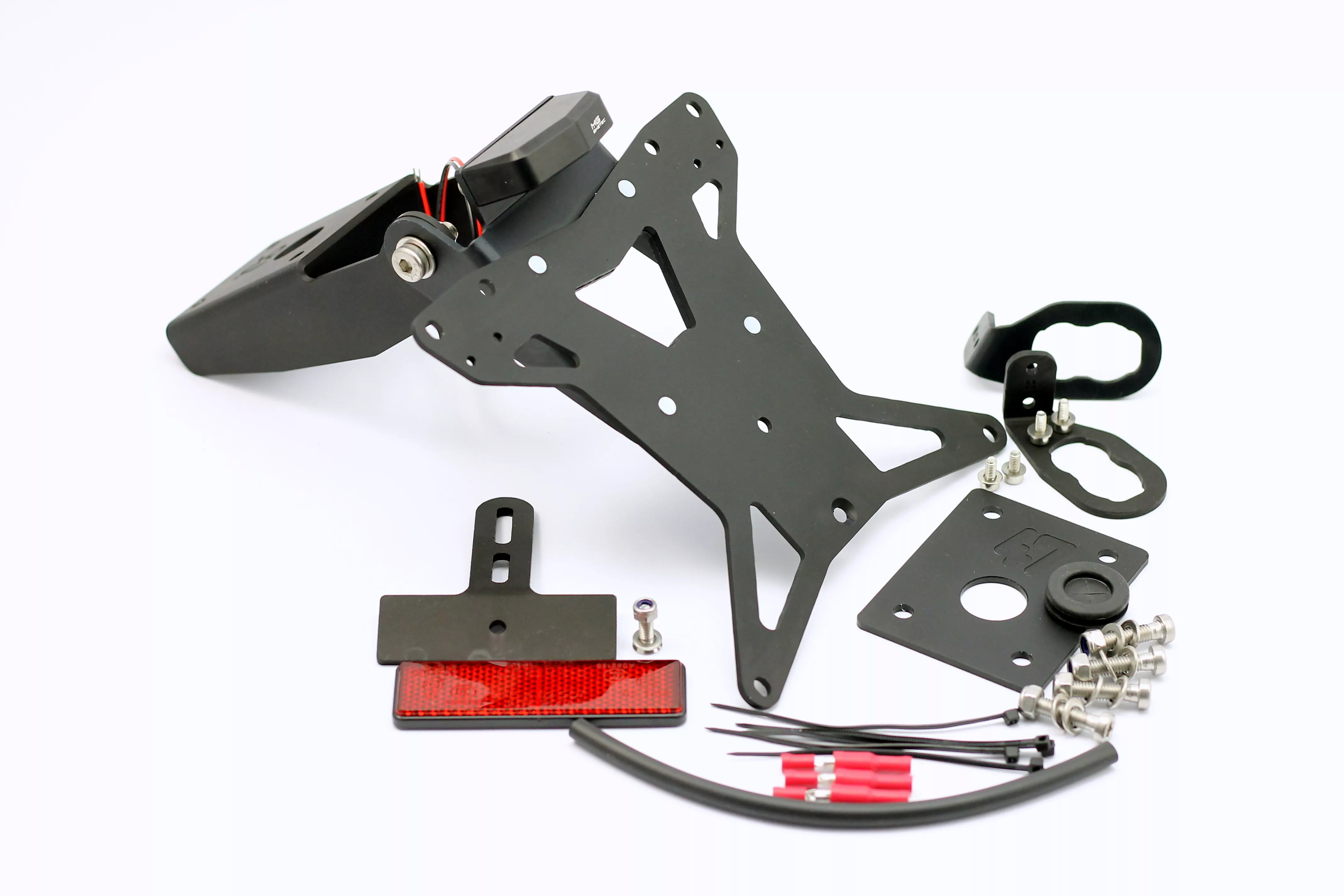 MG Biketec Kennzeichenhalter für Kawasaki Z 650 ab 2023