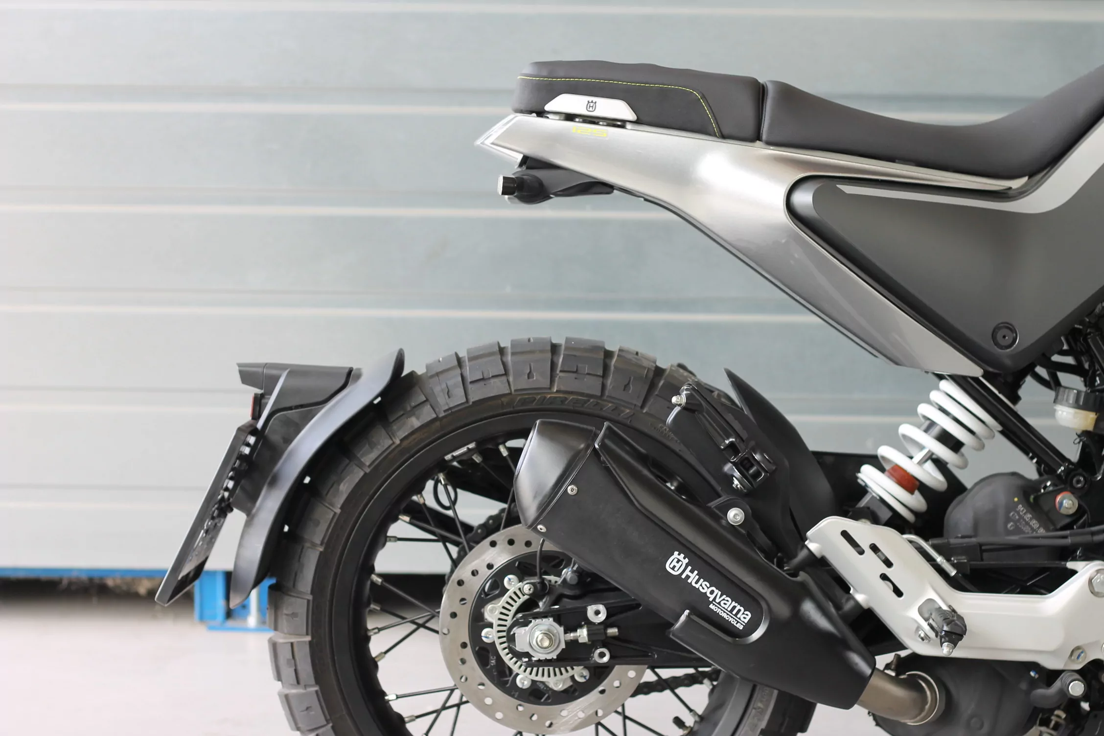 Kurzes Heck - Kennzeichenträger - Kennzeichenhalter für Husqvarna 401 Vitpilen ab 2020