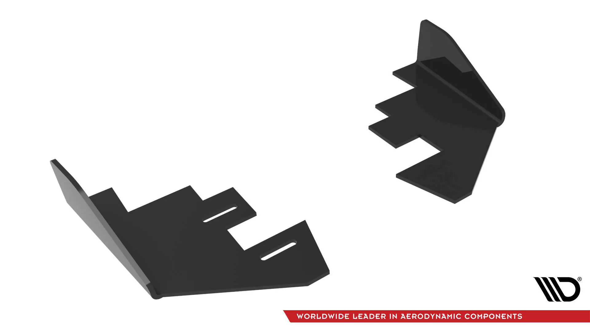 Hintere Seiten Flaps Für Audi S3 Sportback 8Y Facelift Schwarz Hochglanz