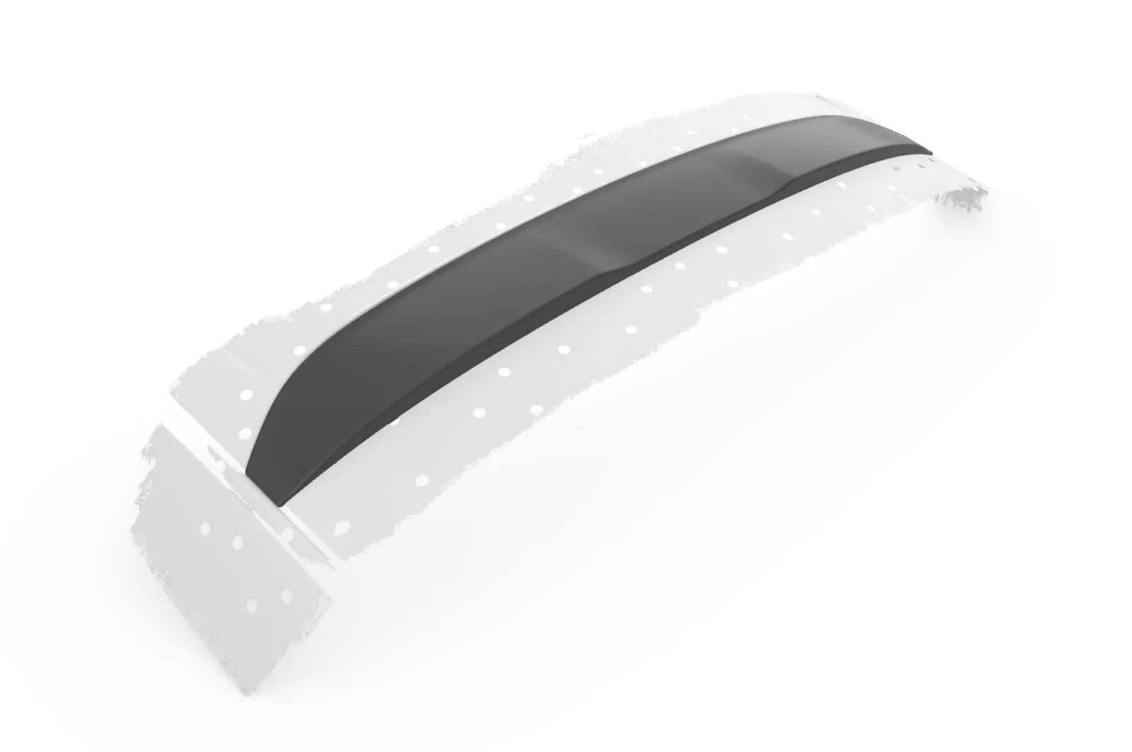 Heckscheibenblende für Kia Stinger GT HSB089 Carbon Look Hochglanz