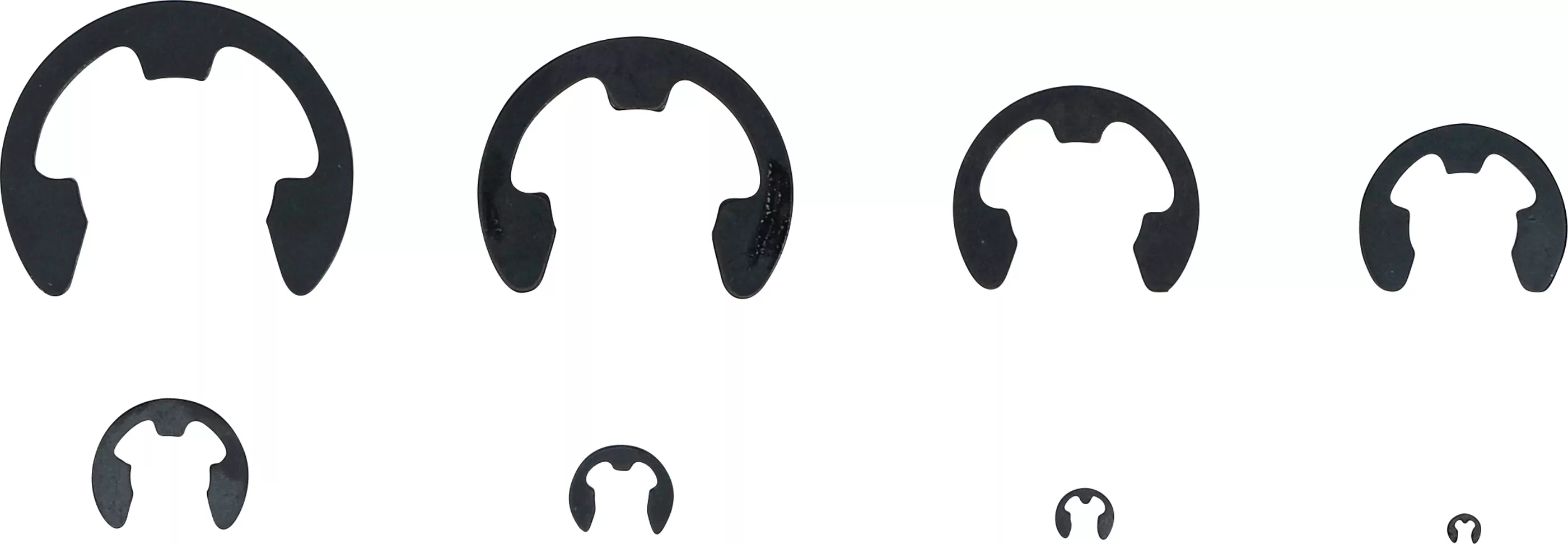 E-Sicherungsring-Sortiment | 1,5 - 22 mm | 300-tlg.