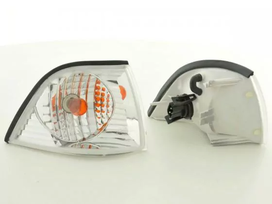 Frontblinker Blinker Set BMW 3er Coupe/Cabrio Typ E36 Bj. 91-98 chrom