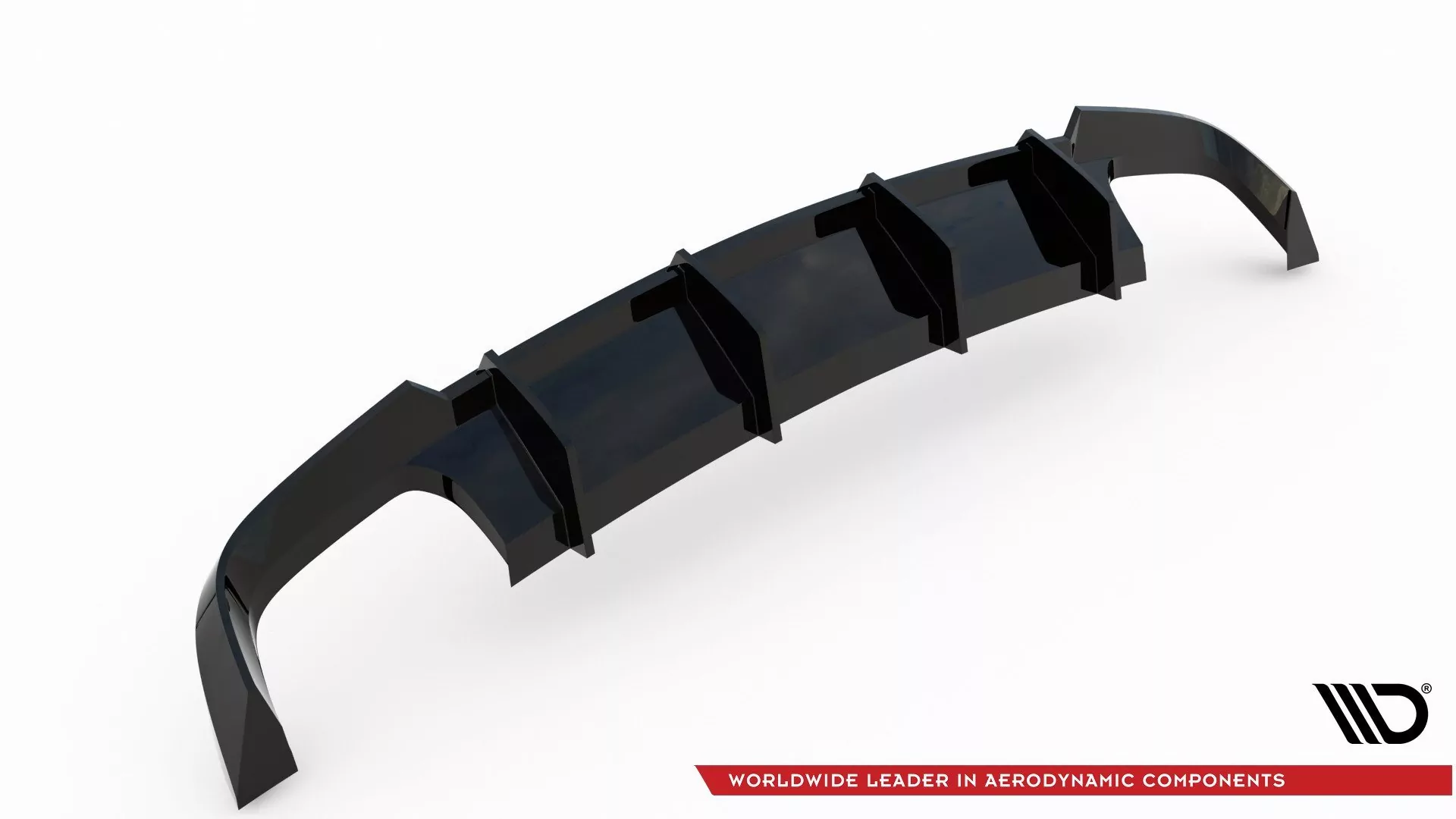 Diffusor Heck Ansatz Passend Für Passend Für Audi S6 / A6 S-Line C7 FL Schwarz Hochglanz Schwarz Hochglanz