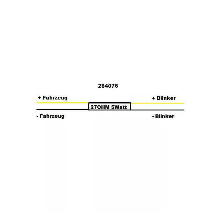 Adapterkabelsatz mit integrierten Widerständen für Zubehör-LED-Blinker für BMW S1000RR K10