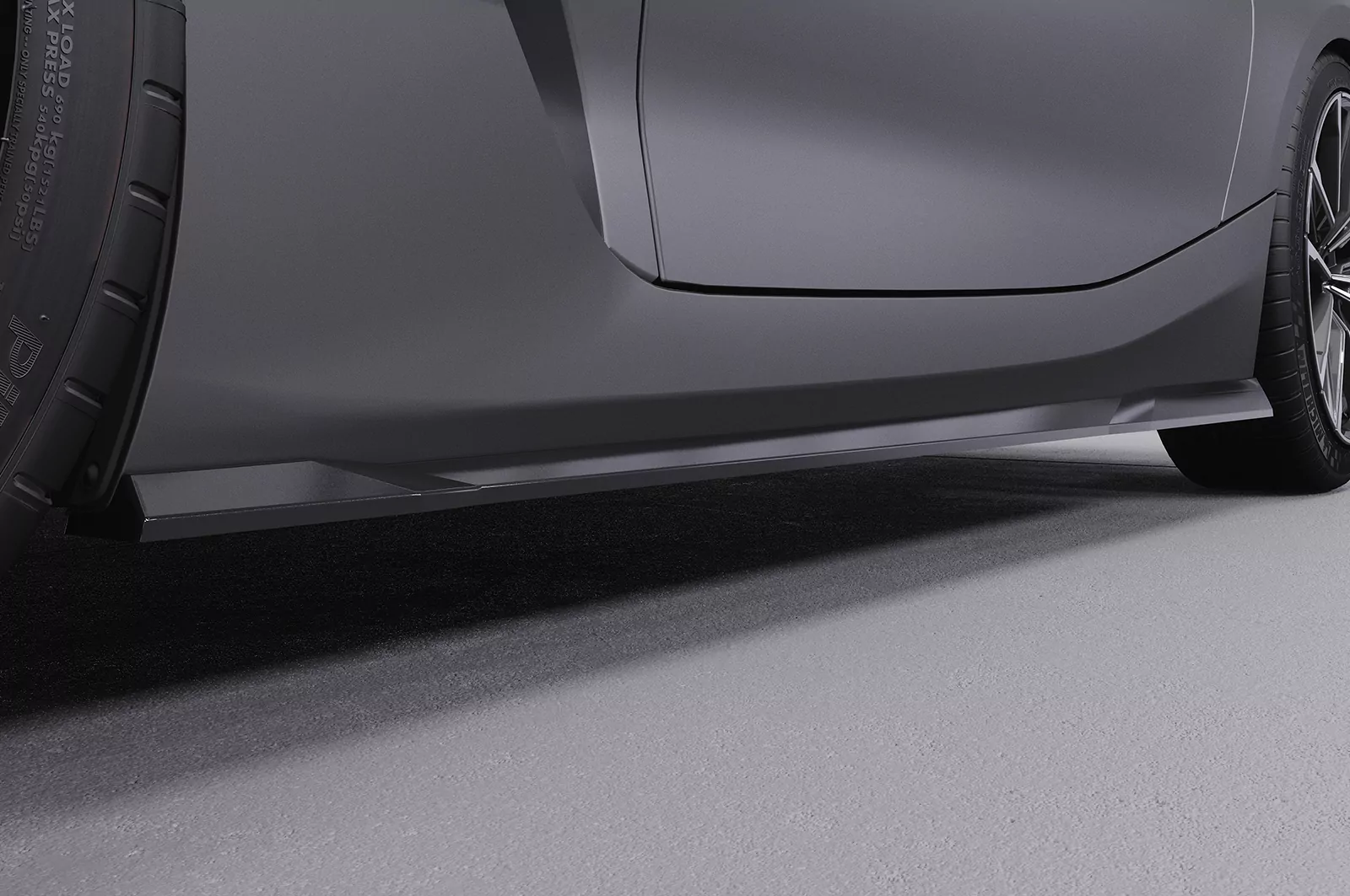 Seitenschweller für BMW Z4 (G29) M-Paket / M40i SS486 Schwarz Strukturiert