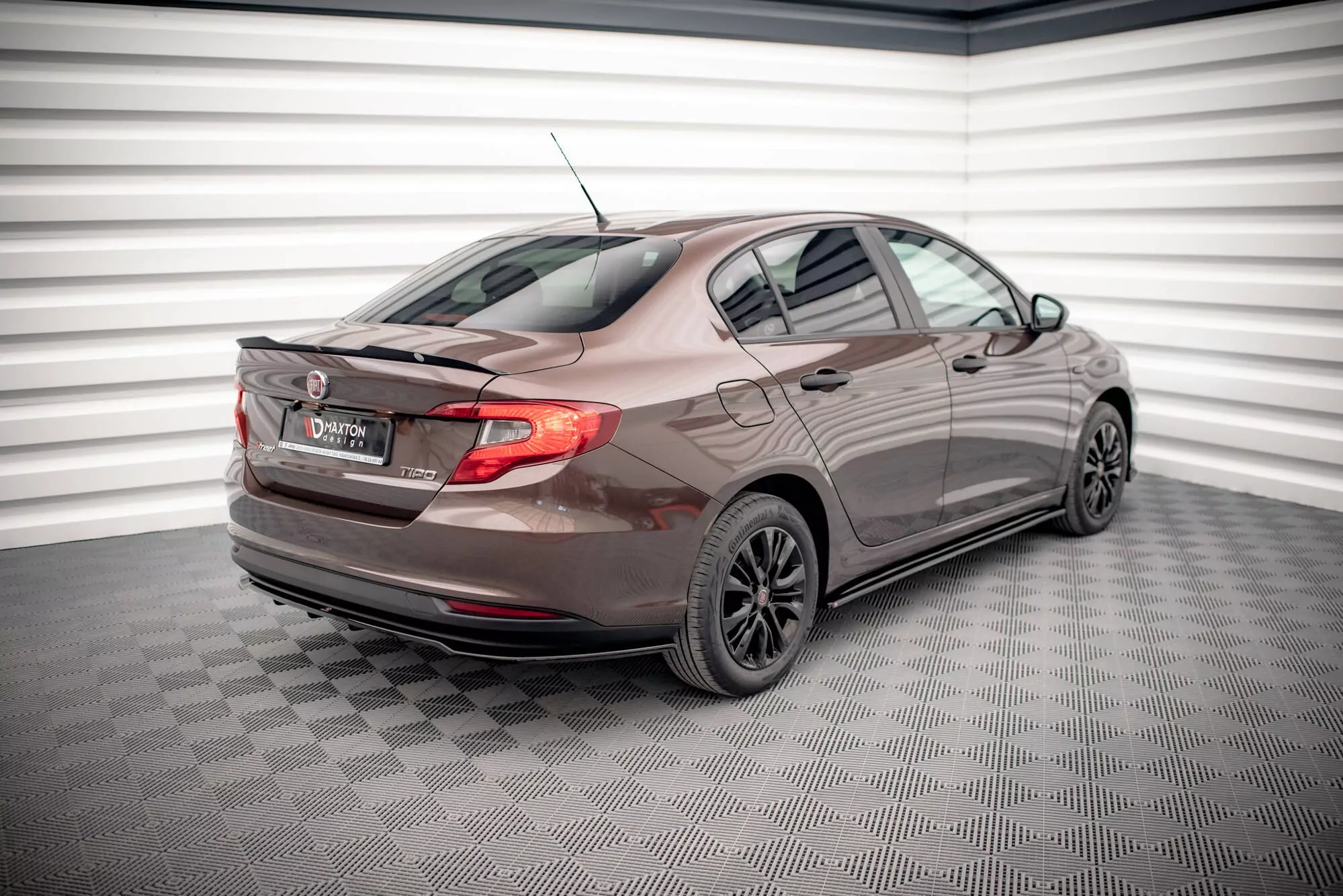 Seitenschweller Ansatz Passend Für Passend Für Fiat Tipo S-Design Schwarz Hochglanz Schwarz Hochglanz