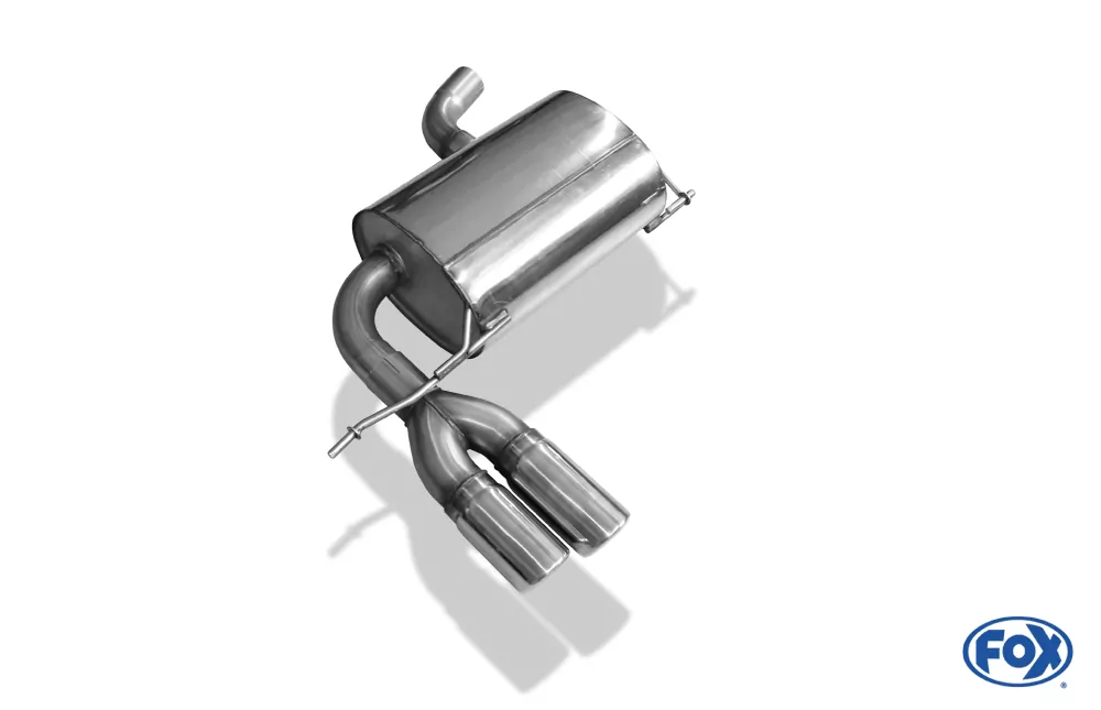 VW Tiguan 5N - 4motion  Endschalldämpfer - 2x80 Typ 17