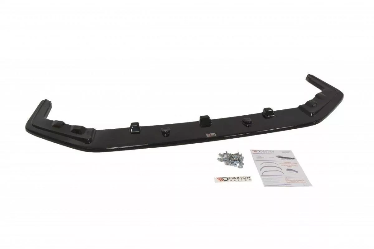 Front Ansatz Passend Für V.2 Passend Für SUBARU WRX STI Schwarz Hochglanz Schwarz Hochglanz