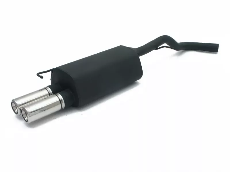 Ulter Sportauspuff für Audi A3 typ 8L 1996-2003 - 2 Endrohre rund Ø80
