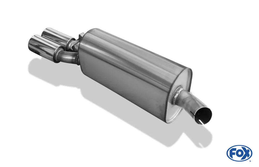 Opel Calibra A/ Calibra A 4x4  Endschalldämpfer Ø50mm - 2x80 Typ 13